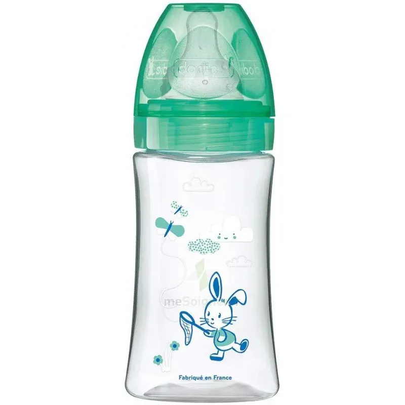 DODIE BIBERON INITIATION+ 270ML SN VERT VALENTIN