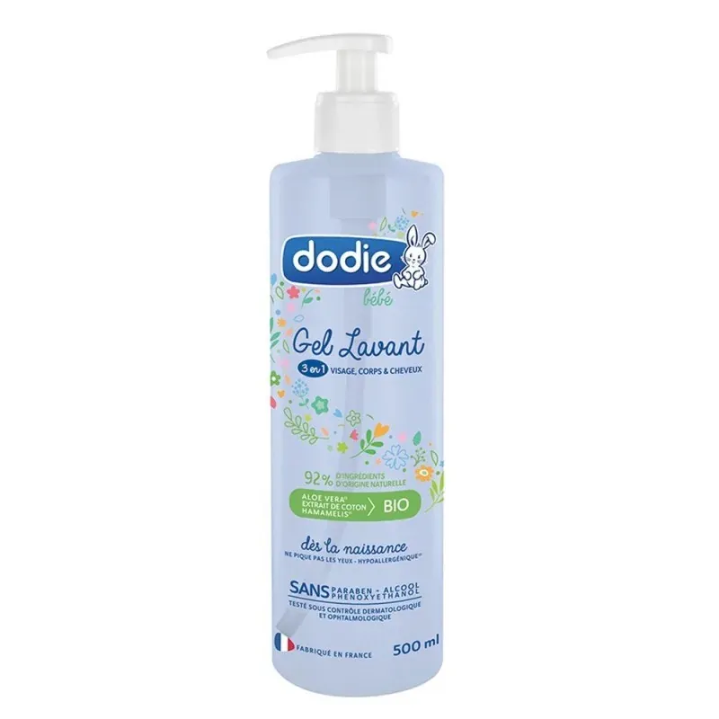 DODIE Gel Lavant 3en1 500 ML