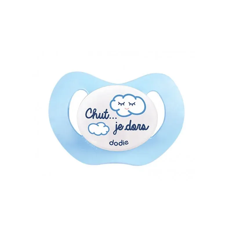 DODIE Sucette Physiologique 0-­‐6 Silicone 39 NUIT NUAGE
