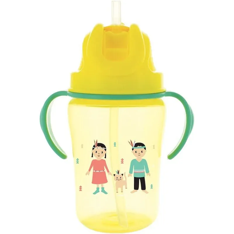 DODIE TASSE PAILLE +18 MOIS 350ML JAUNE