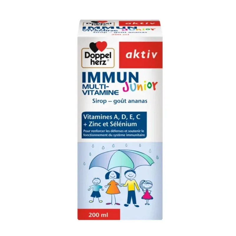 Doppel Herz Immunité Multivitamine Junior 200ml