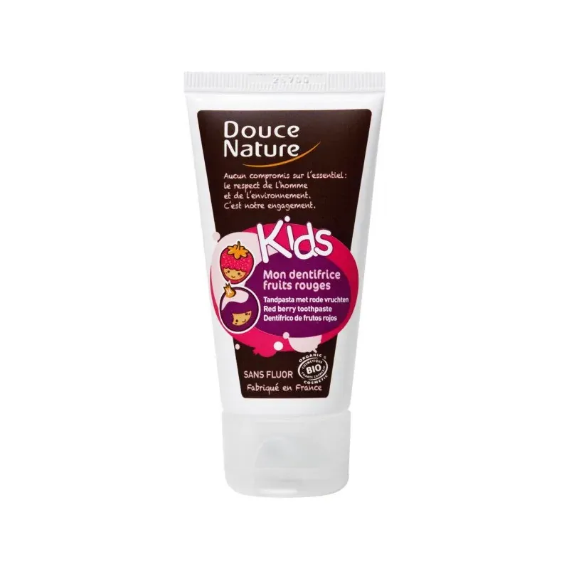 DOUCE NATURE DENTIFRICE FRUITS ROUGES 50ML