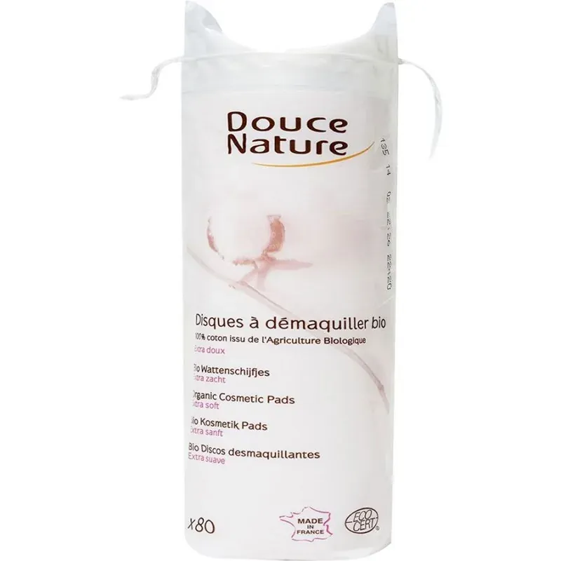 DOUCE NATURE DISQUES A DEMAQUILLER 80U