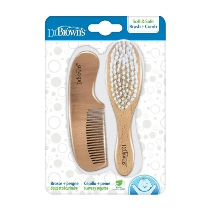 DR BROWNS BROSSE + PEIGNE DOUX ET SECURITAIRE