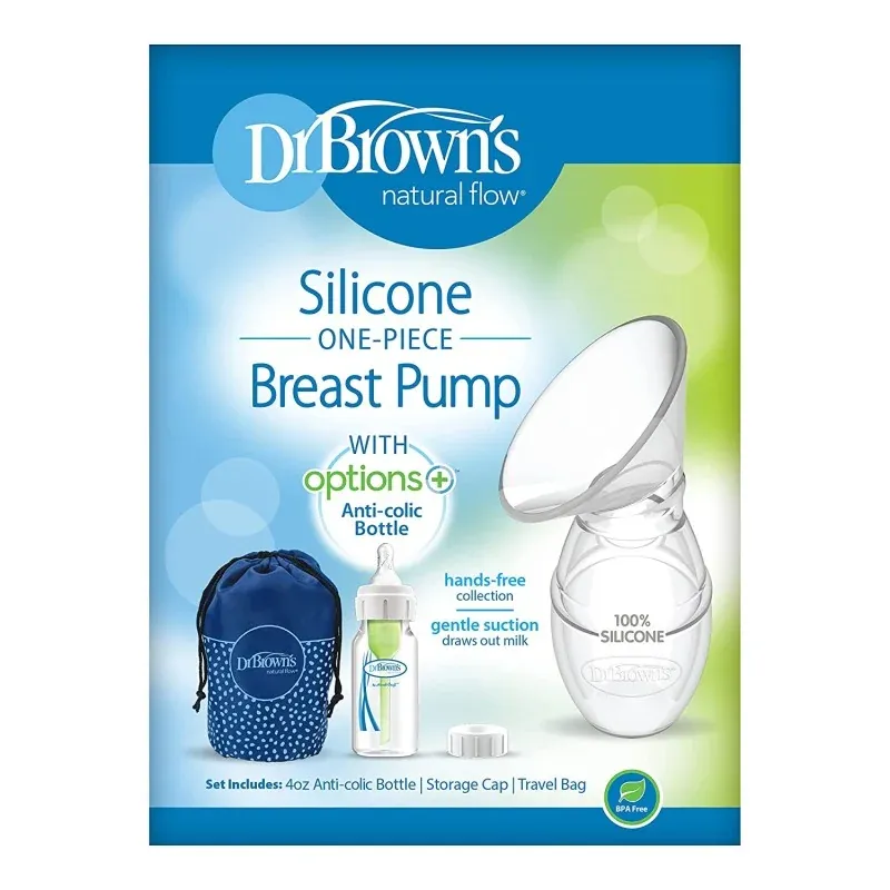 DR BROWNS MILKFLOW SILICON MONOBLOC TIRE LAIT + BIBERON 120 MLCOLE ETROIT