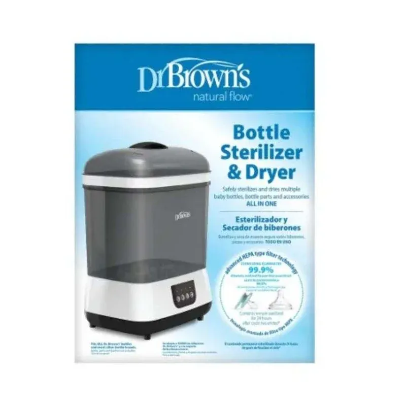 DR BROWNS STERILISATEUR ET SECHEUSE ELECTRIQUES AVEC FILTRE A AIR GRIS