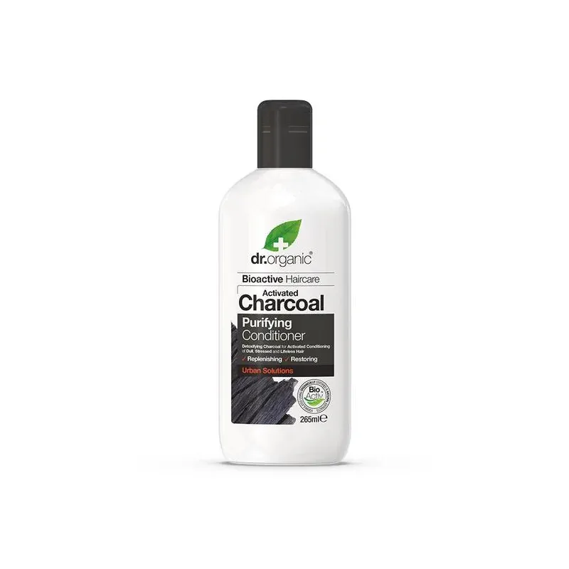 DR.ORGANIC Après-Shampoing Charbon 265Ml