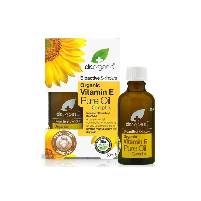 DR.ORGANIC HUILE ACTIVE VITAMINE E 50ML