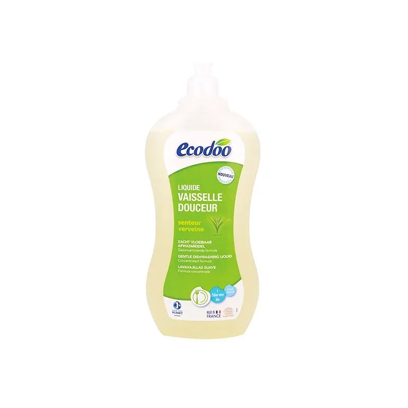 ECODOO LIQUIDE VAISSELLE DOUCEUR VERVEINE 1L