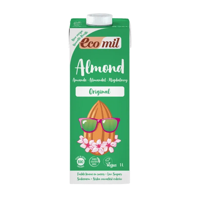 Ecomil BOISSON D'AMANDE AGAVE 1 L