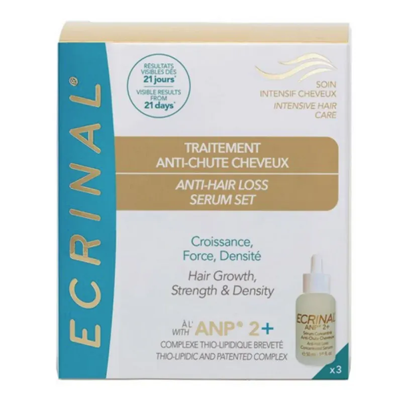 Ecrinal Traitement Anti-Chute 2 x 50ml