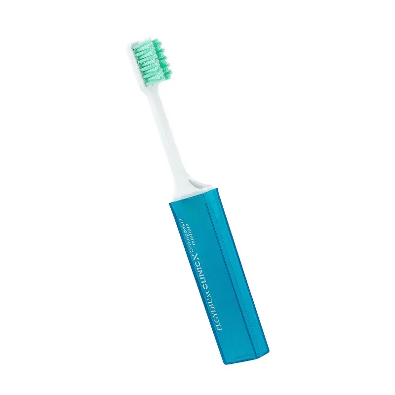 ELGYDIUM Clinic Orthopocket - brosse à dents orthodontie 1 u