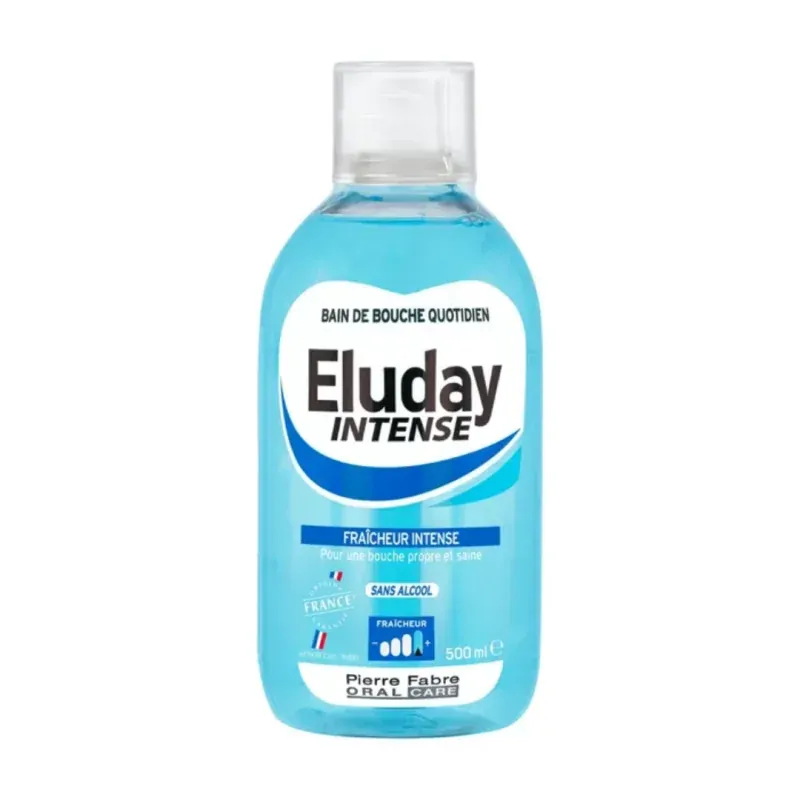 Eluday Bain de Bouche Fraicheur Intense 500ml