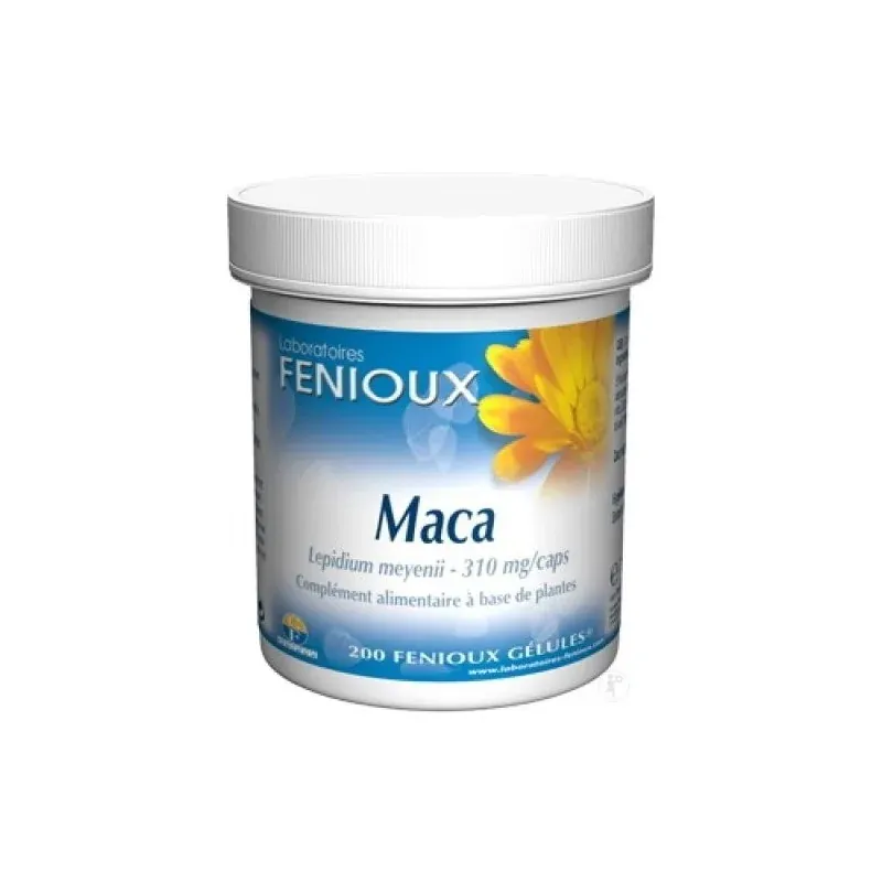 Fenioux maca 200 gélules - 310mg