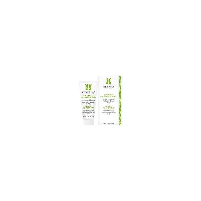 Fiderma SOIN TRAITANT PEAUX MIXTES À GRASSES 50ml