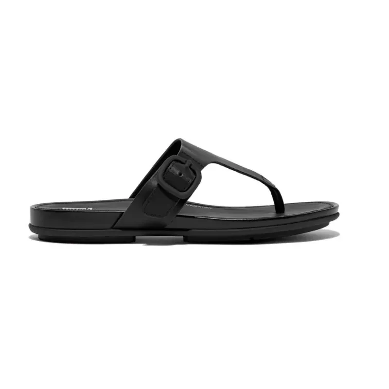Fitflop Sandale Gracie Tong En Cuir - SFT23988