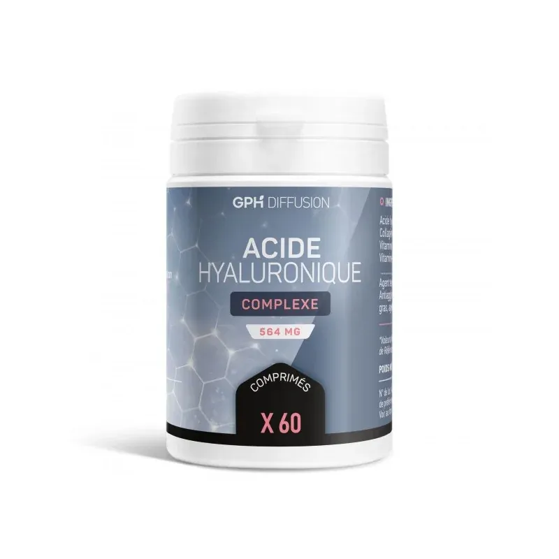 GPH DIFFUSION ACIDE HYALURONIQUE 200 MG 60 COMPRIMES