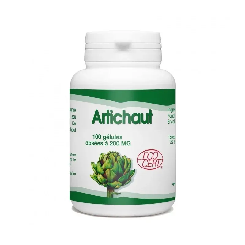 GPH DIFFUSION ARTICHAUT BIO - 200 MG - 100 GÉLULES