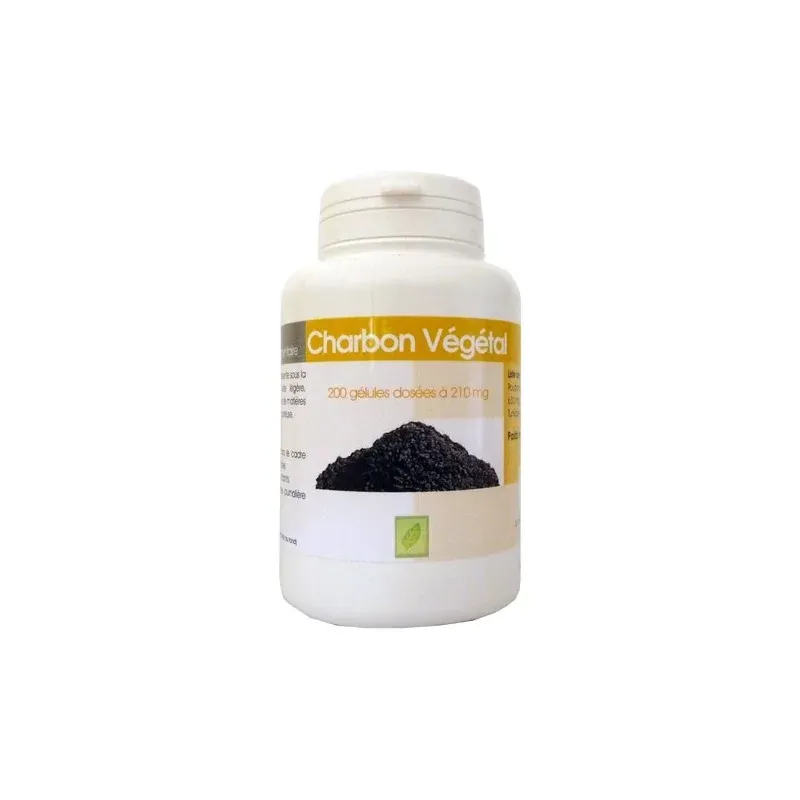 GPH diffusion CHARBON VEGETAL 200 gélules