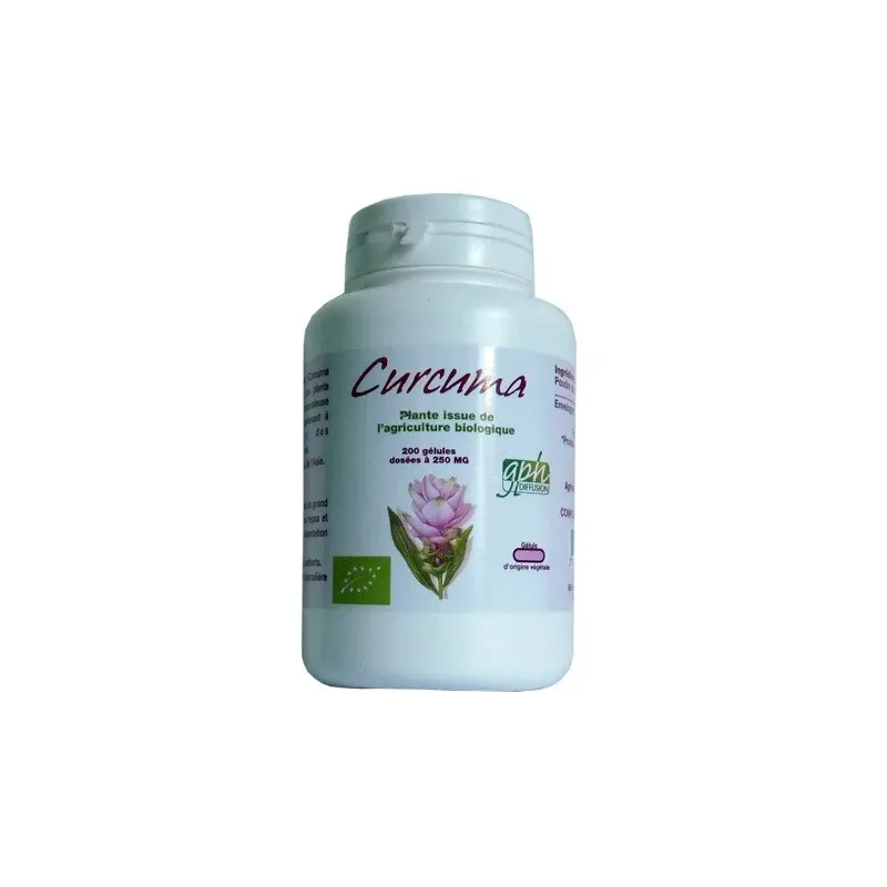 GPH DIFFUSION CURCUMA Bio 200 gélules