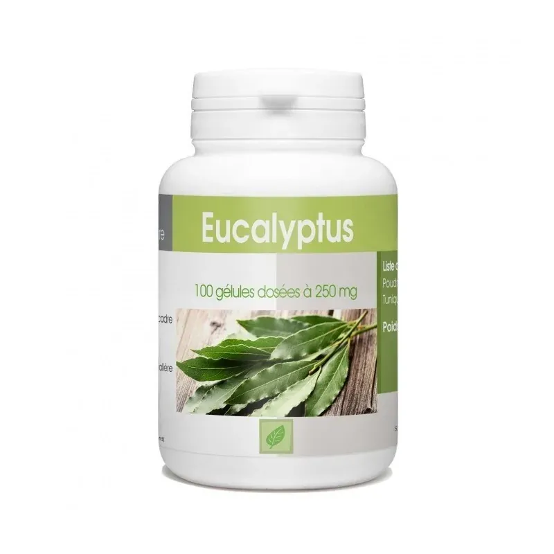 GPH DIFFUSION EUCALYPTUS - 100 GÉLULES À 250 MG