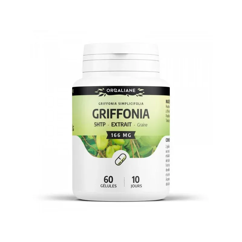 GPH DIFFUSION GRIFFONIA 25MG DE 5HTP 250 MG 60 GÉLULES