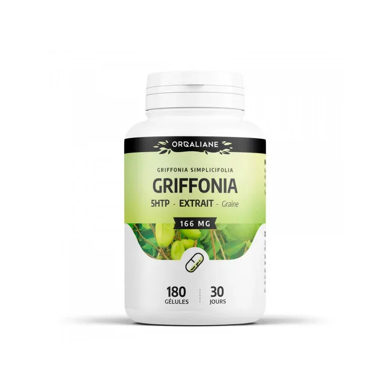 Gph diffusion griffonia extrait 500mg de 5 htp 180 gélules