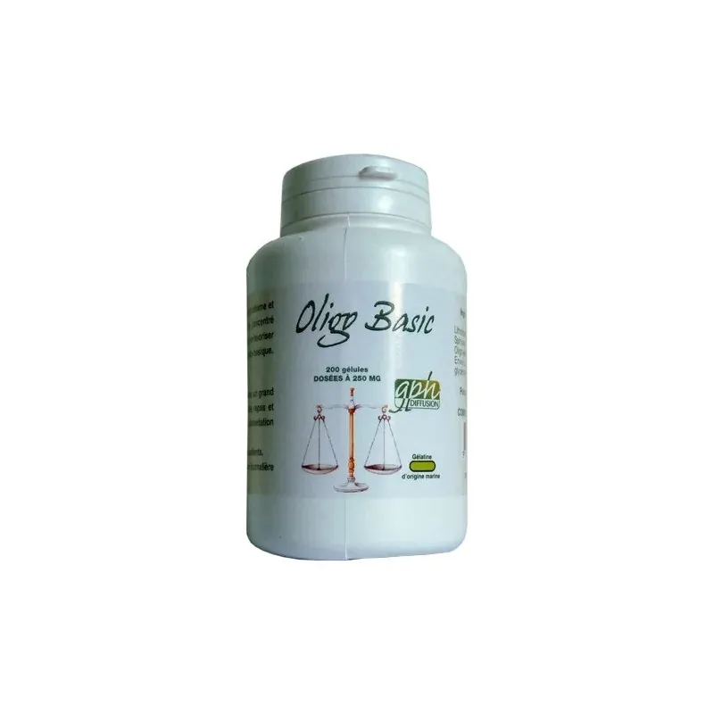 GPH DIFFUSION OLIGO-BASIC Bio 200 gélules