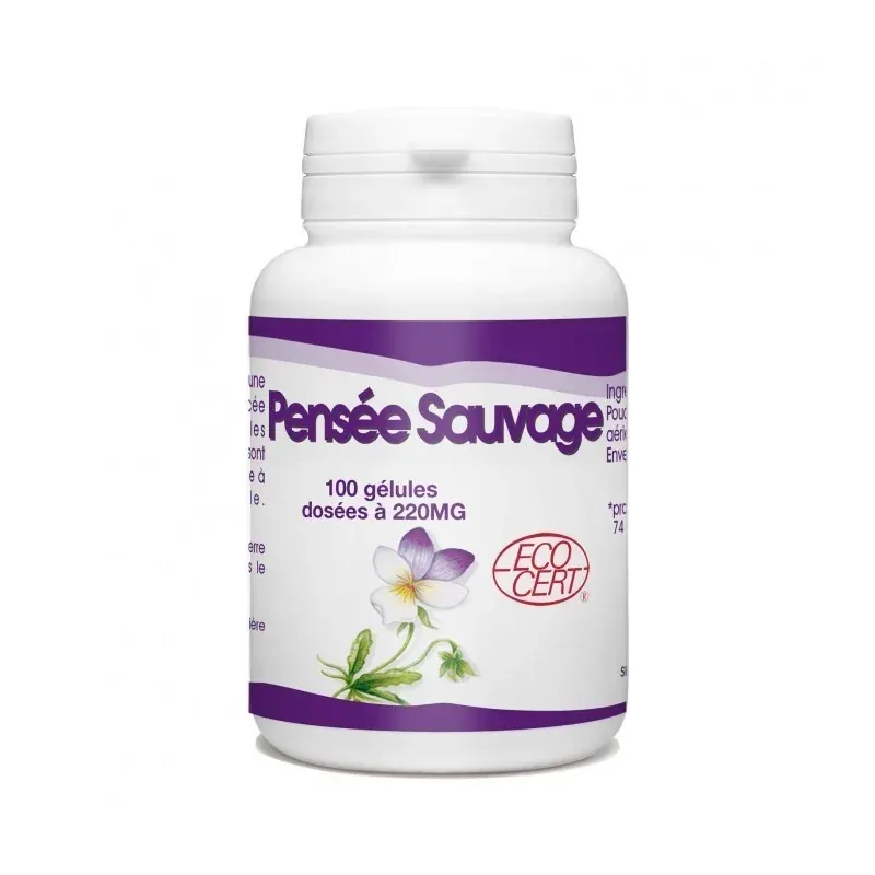 GPH DIFFUSION PENSÉE SAUVAGE BIO - 220 MG - 100 GÉLULES