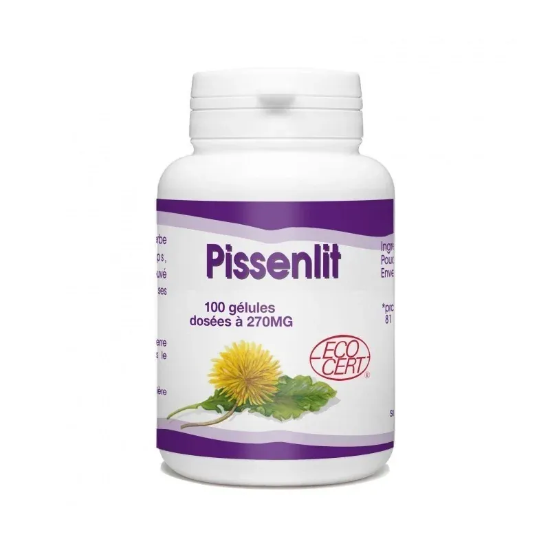 GPH DIFFUSION PISSENLIT RACINE BIO - 270 MG - 100 GÉLULES