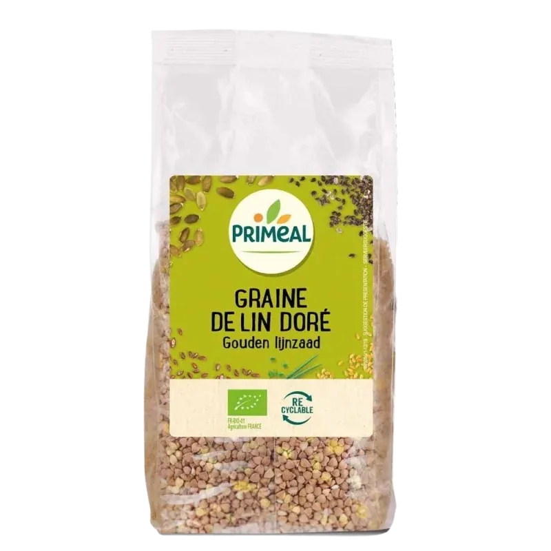 Primeal Graines de lin dore 250g