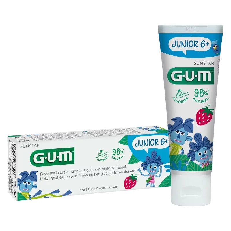 GUM DENTIFRICE JUNIOR 6+ 50 ML