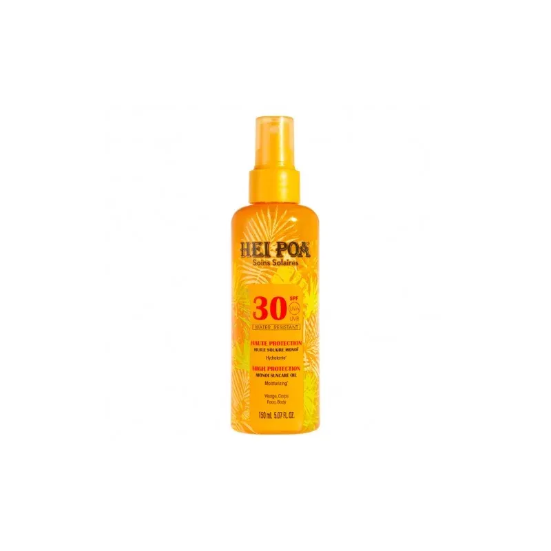 Hei poa huile sèche au monoï-spf 30- parfum tiare 150ml