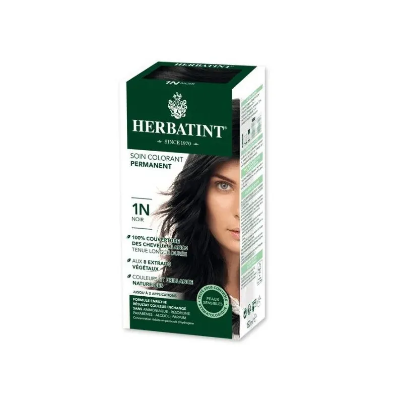 HERBATINT SOIN COLORANT PERMANENT 1N NOIRE