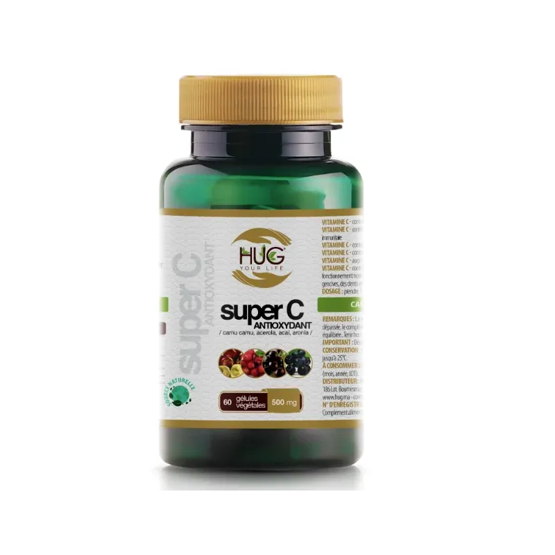 HUG SUPER C ANTI OXYDANT BOITE 60 CAPSULES