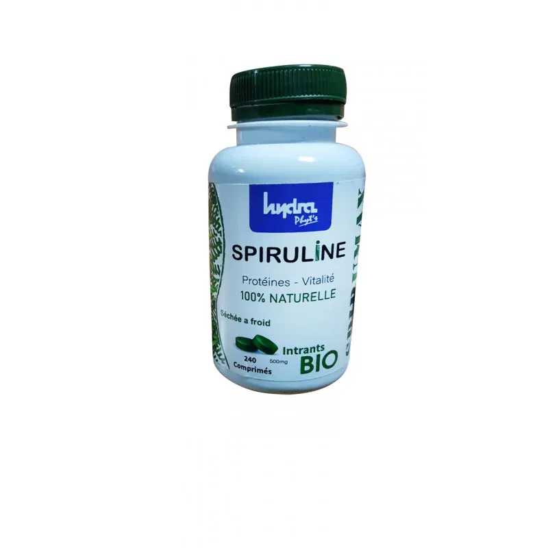 Hydra Phyt’s Spirumax Spiruline 240cps