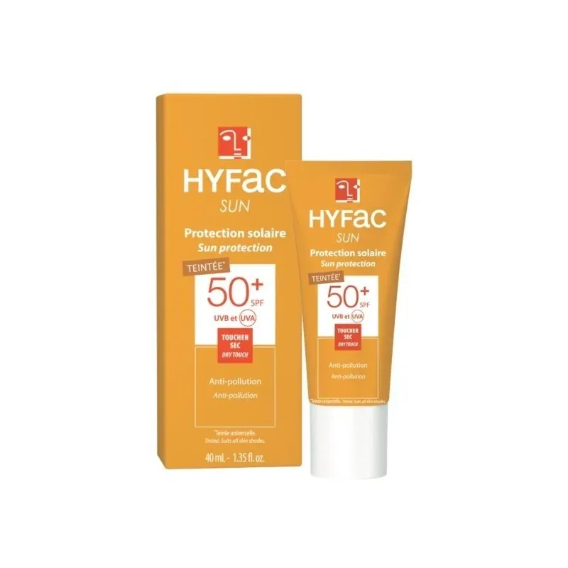 HYFAC SUN PROTECTION SOLAIRE TEINTÉE SPF 50+