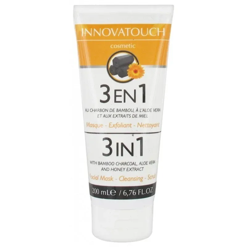 INNOVATOUCH 3EN1 MASQUE EXFOLIANT NETTOYANT 200 ML