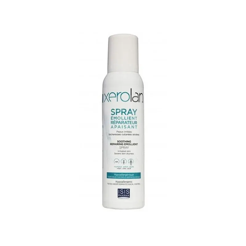 Isis pharma xerolan spray émollient réparateur apaisant 150 ml