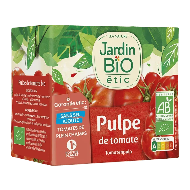 JARDIN BIO PULPE DE TOMATE 500ML