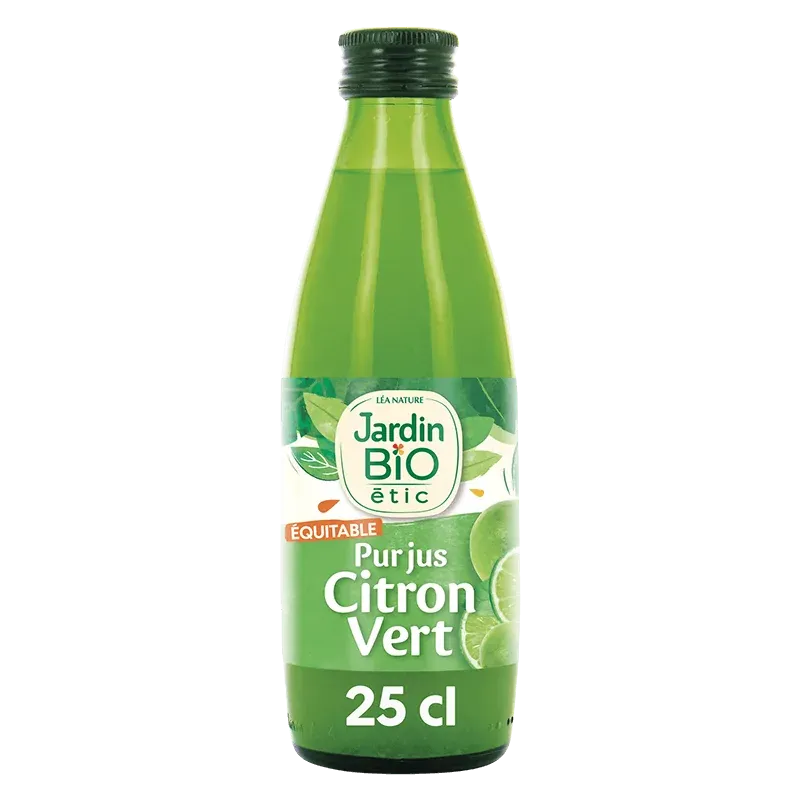 JARDIN BIO PUR JUS DE CITRON VERT 25CL