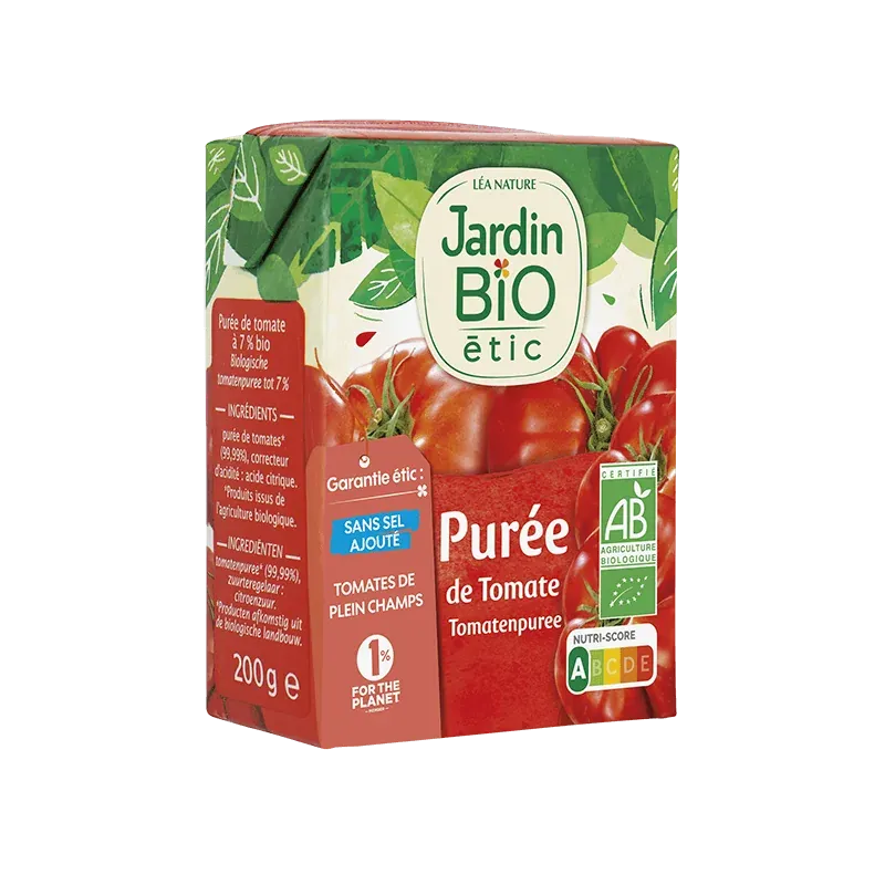 JARDIN BIO PUREE DE TOMATE 200G