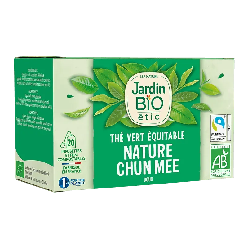 JARDIN BIO THE VERT NATURE DOUX 40G
