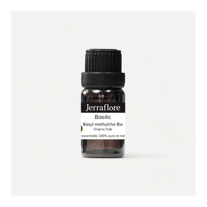 JERRAFLORE HUILE ESSENTIELLE DE BASILIC 10ml