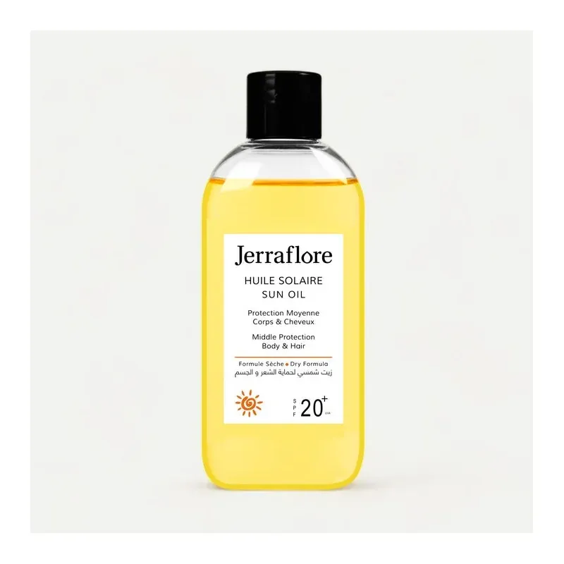 JERRAFLORE HUILE SOLAIRE 100ml