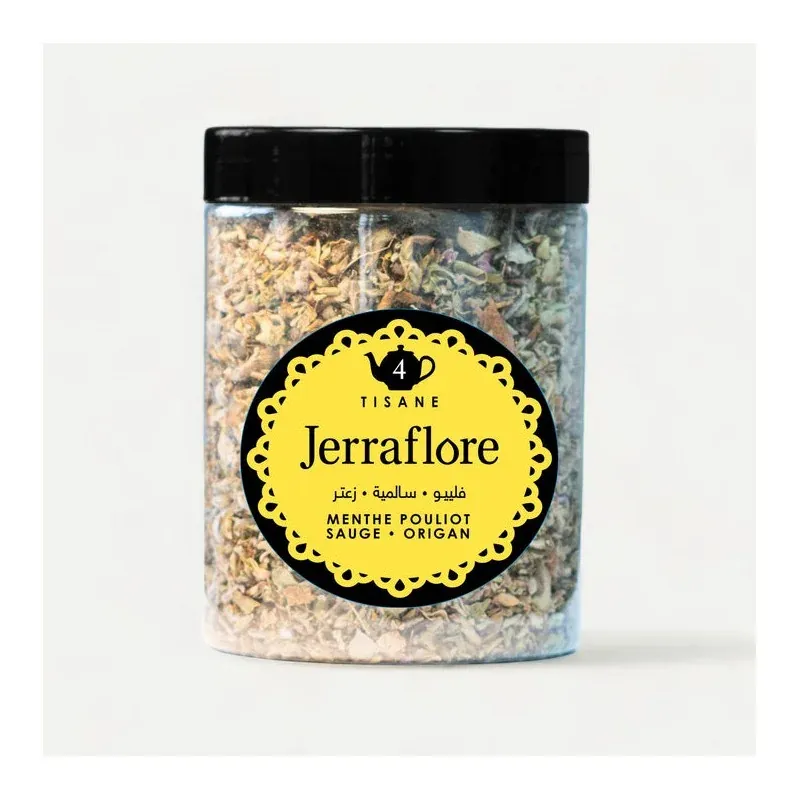 JERRAFLORE TISANE N°4 40g Tisane MÉNOPAUSE