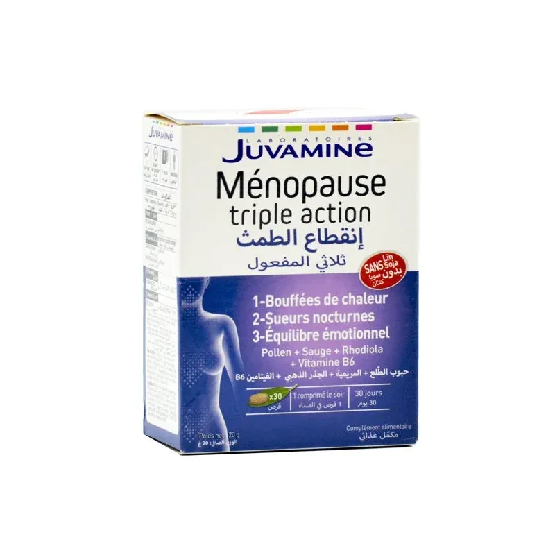 Juvamine Menopause 30 Comprimes