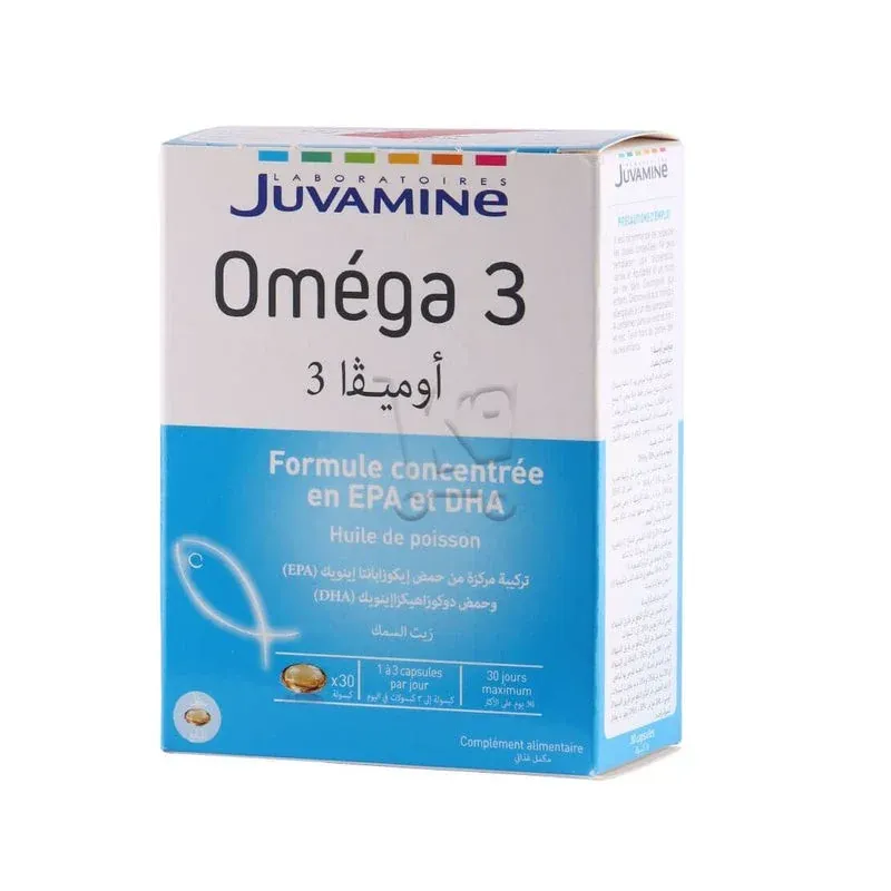 Juvamine Omega 3 30 Capsules