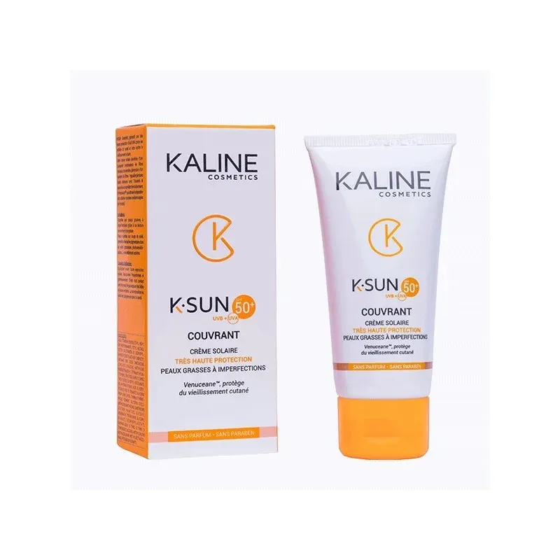 KALINE CREME SOLAIRE COUVRANTE SPF 50+ 50ml