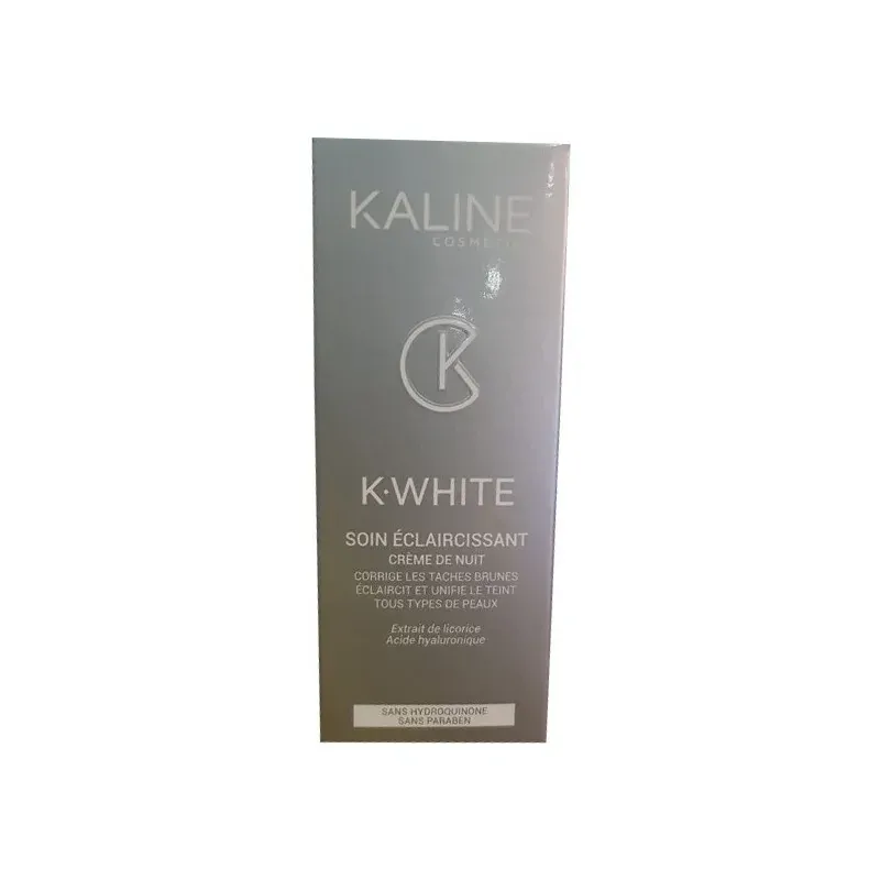 KALINE K WHITE SOIN ÉCLAIRCISSANT CRÈME DE NUIT 50 ML